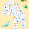 Baby and Kids Pajama Nightsuit Set - Dino Trip