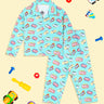 Baby and Kids Pajama Nightsuit Set- Mighty Fighter