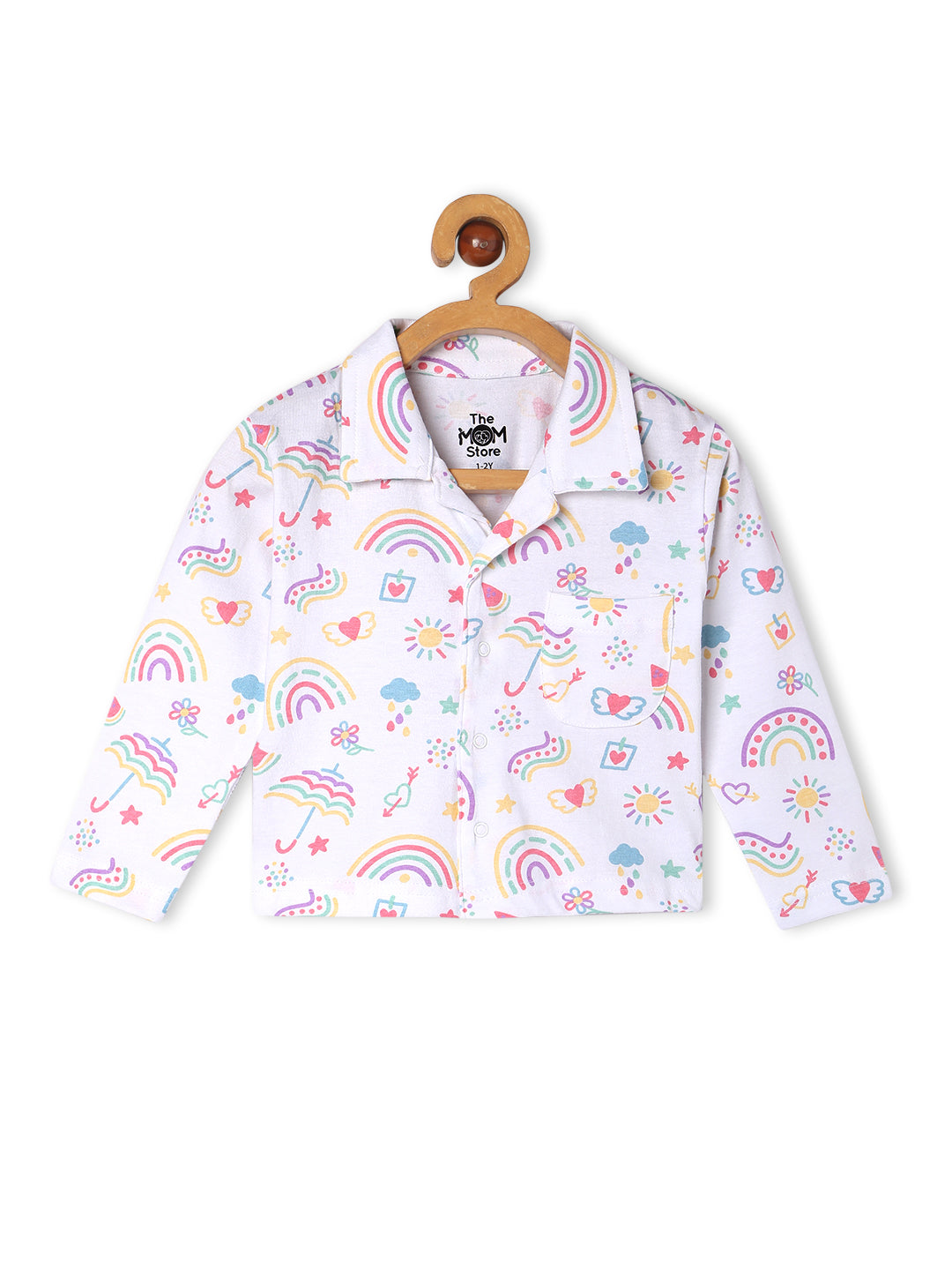 Kids Pajama Set Combo of 3-Spring Wings, Sunshine & Rainbow & Cutey Bunny