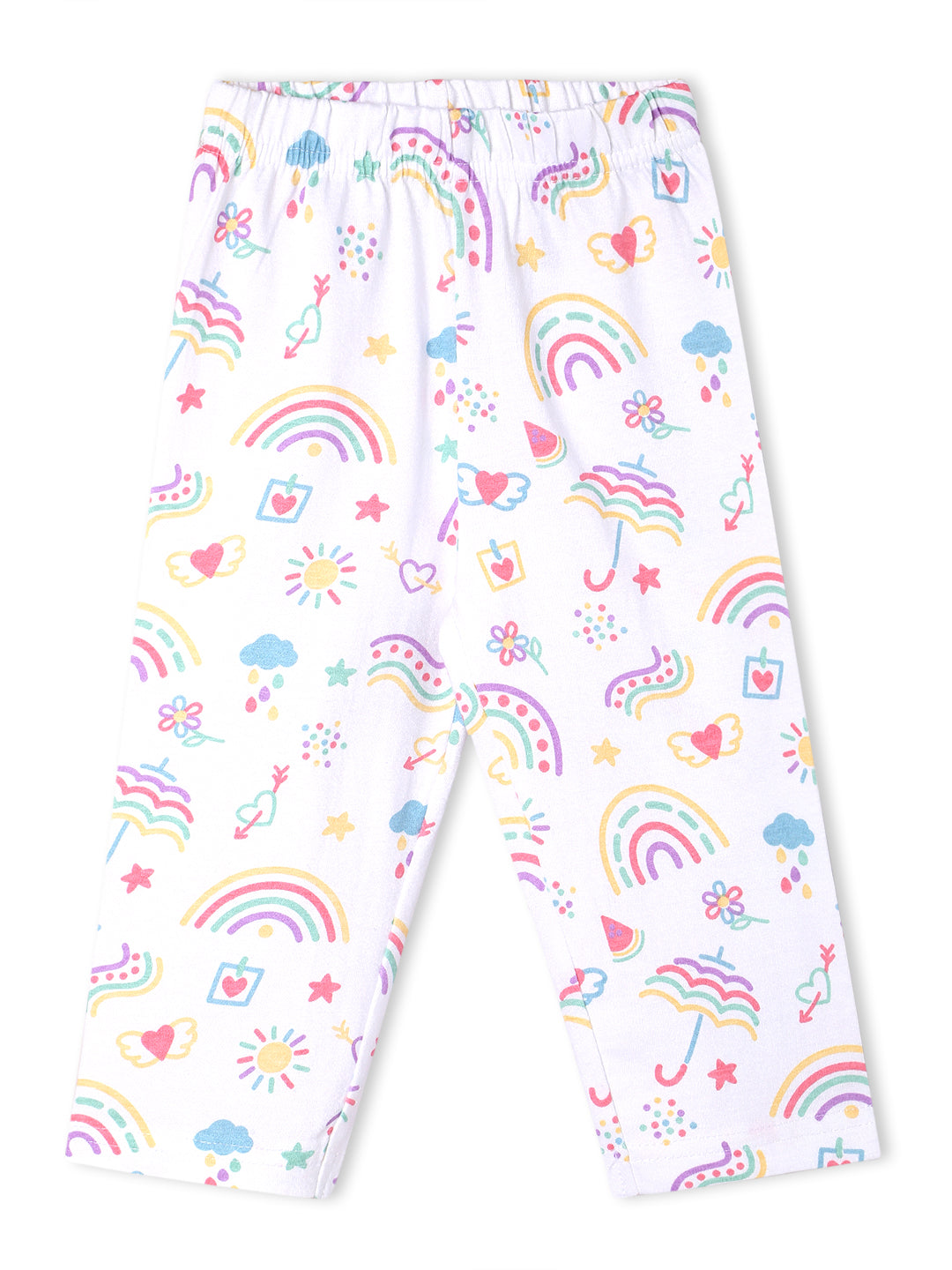 Kids Pajama Set Combo of 3-Spring Wings, Sunshine & Rainbow & Cutey Bunny