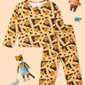 Baby and Kids Pajama Nightsuit Set- Tiger Tales