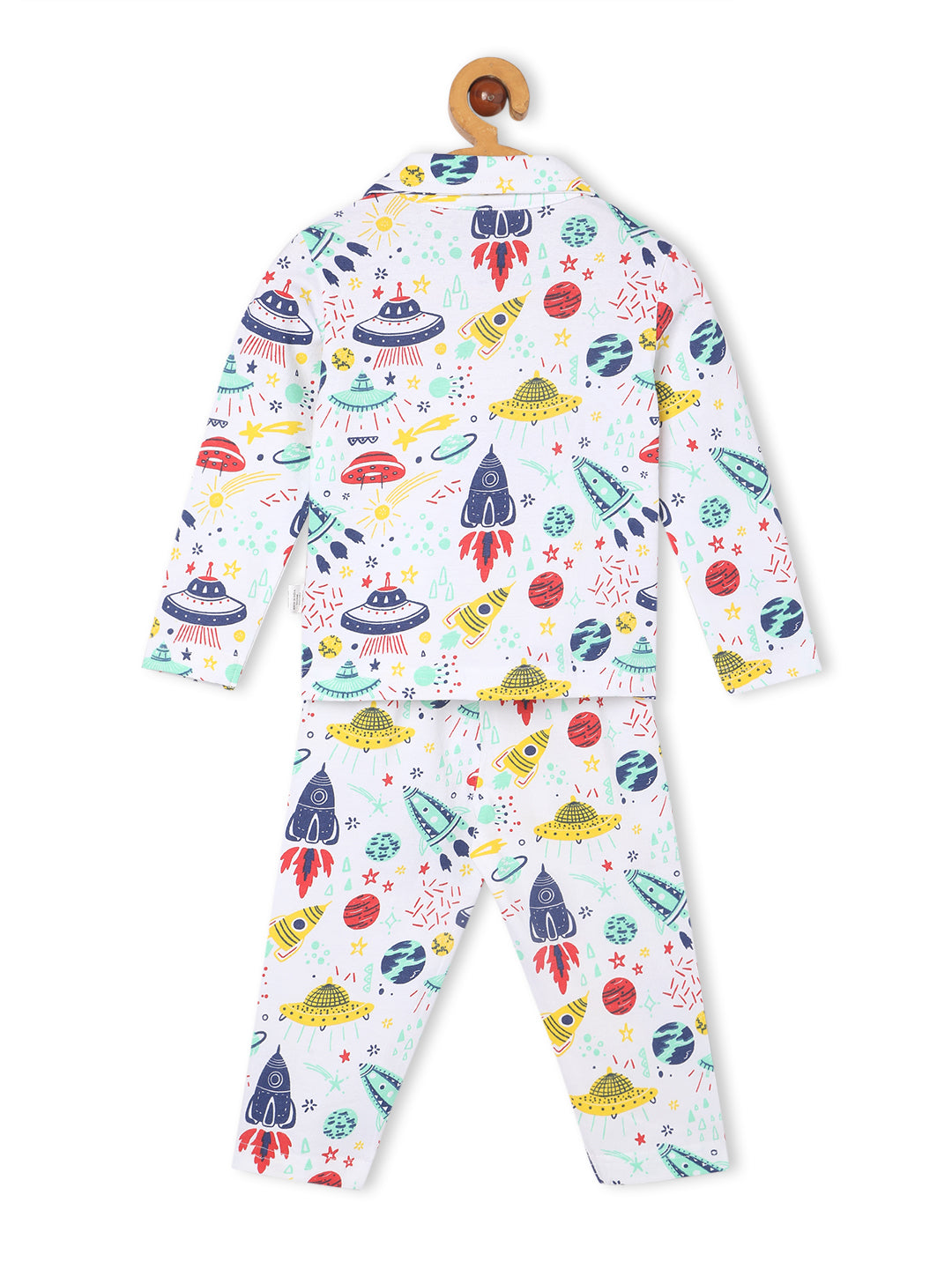 Baby and Kids Pajama Nightsuit Set - Tour to the Space (3)