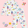 Baby and Kids Pajama Nightsuit Set - Tour to the Space