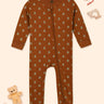 Beary Best Infant Zipper Romper