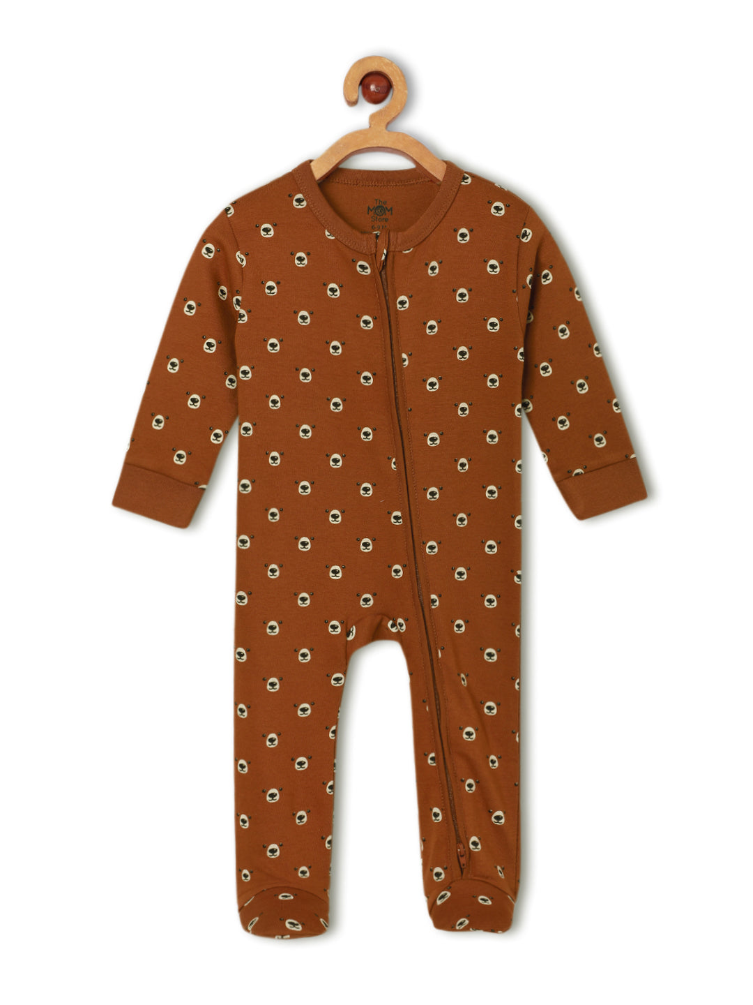 Beary Best Infant Zipper Romper