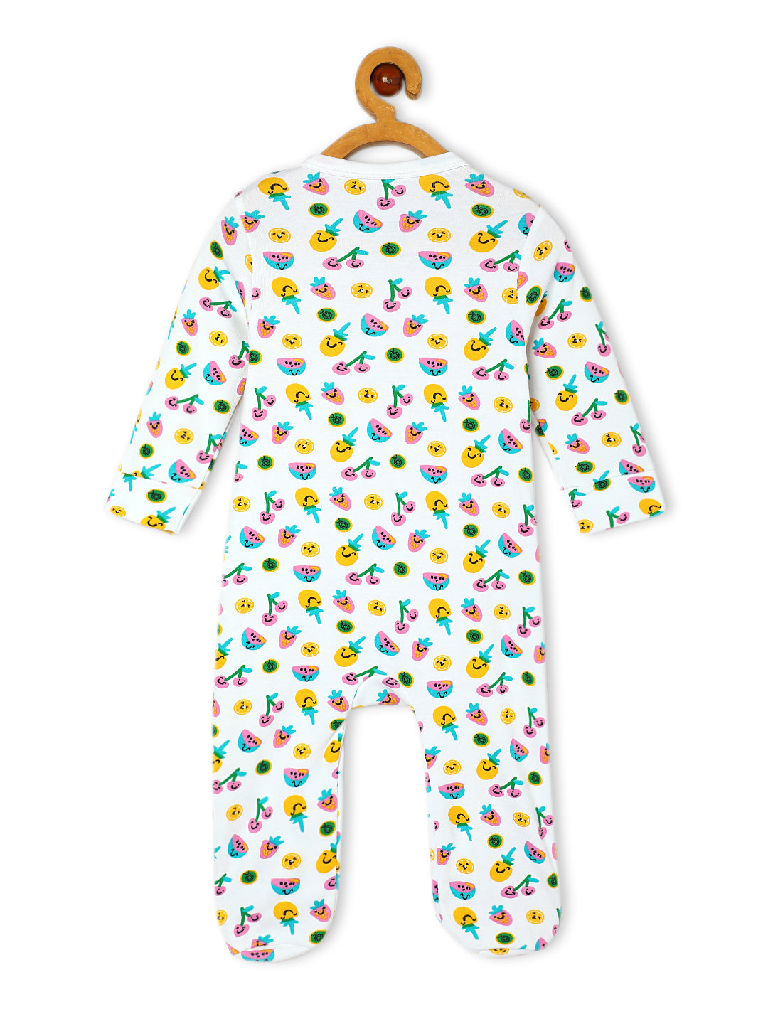 Baby Zipper Romper Combo of 3: Fruitilicious-Berry Bites-Happy Cloud