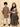 Ethnic Set-Black Kalamkari Girls Lehenga Set and Boys Kurta Set