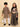 Ethnic Set-Black Kalamkari Girls Lehenga Set and Boys Kurta Set