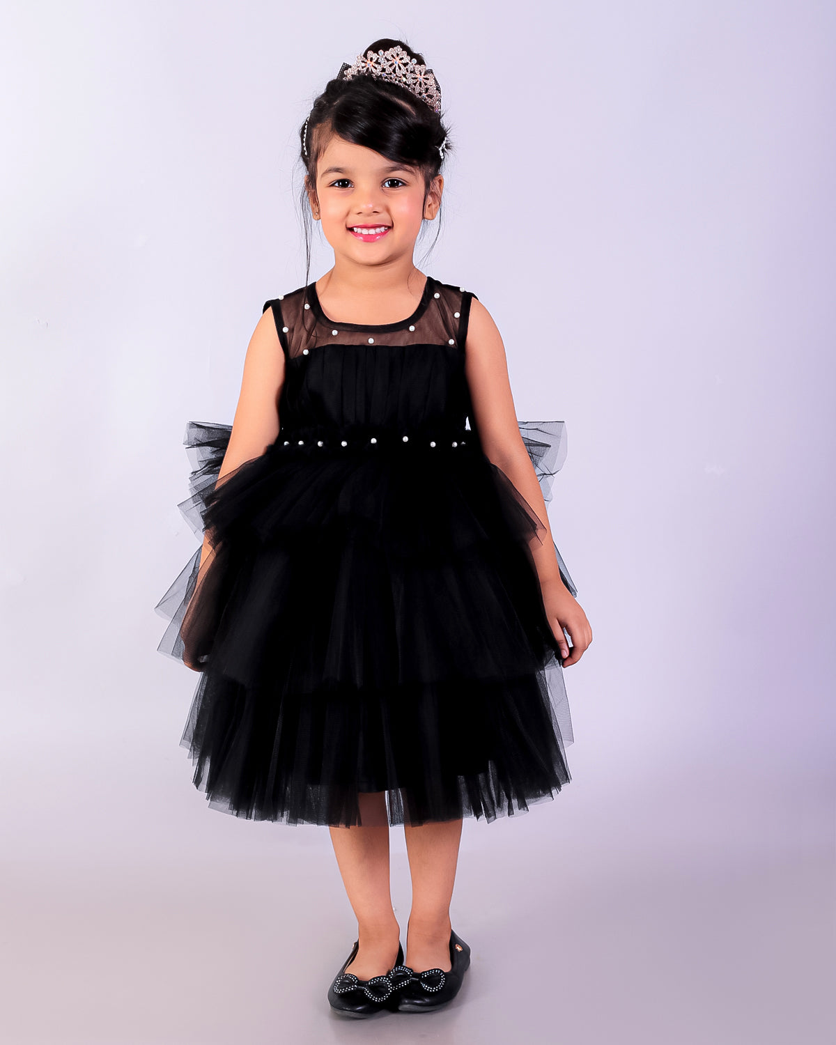 Black Swan Girls Tulle Dress