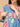 Bloom Me Blue Maternity and Nursing Dress