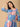 Bloom Me Blue Maternity and Nursing Dress