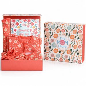 Blossom Bundle 5 PCS New Born Gift Hamper Set - Shimmer - The Mom Store