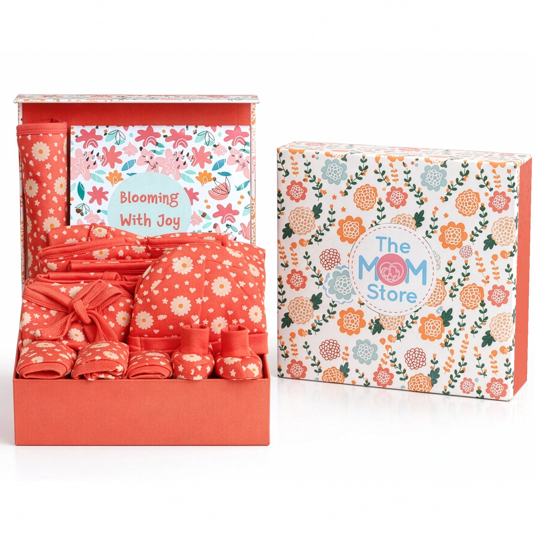 Blossom Bundle 7 PCS New Born Gift Hamper Set- Sparkle