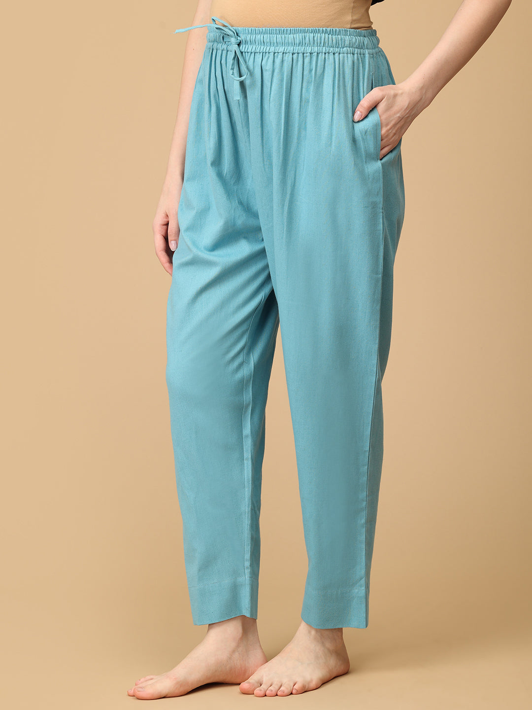 Blue-sy Vibes Maternity Lounge Pants