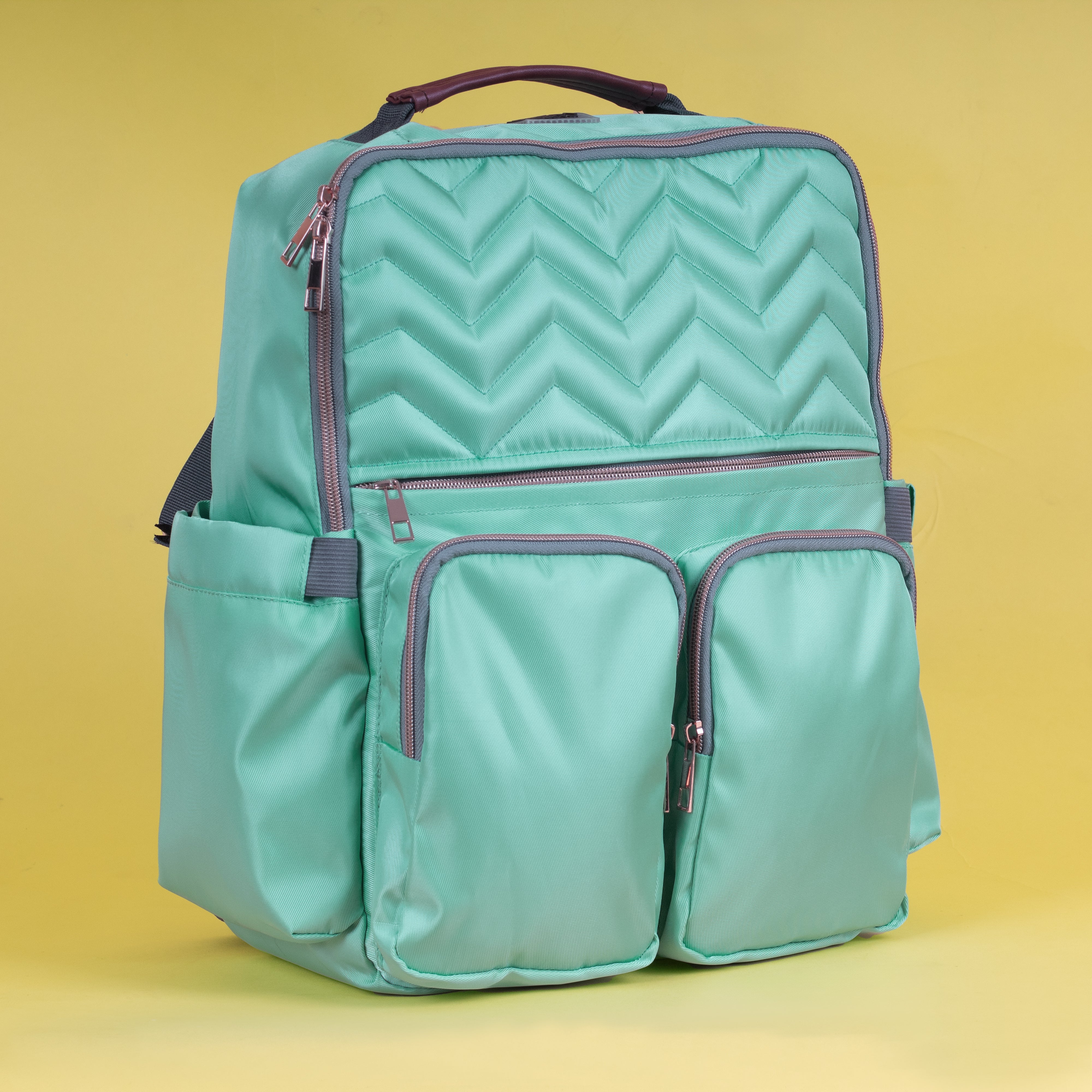 Blue Green Diaper Bag