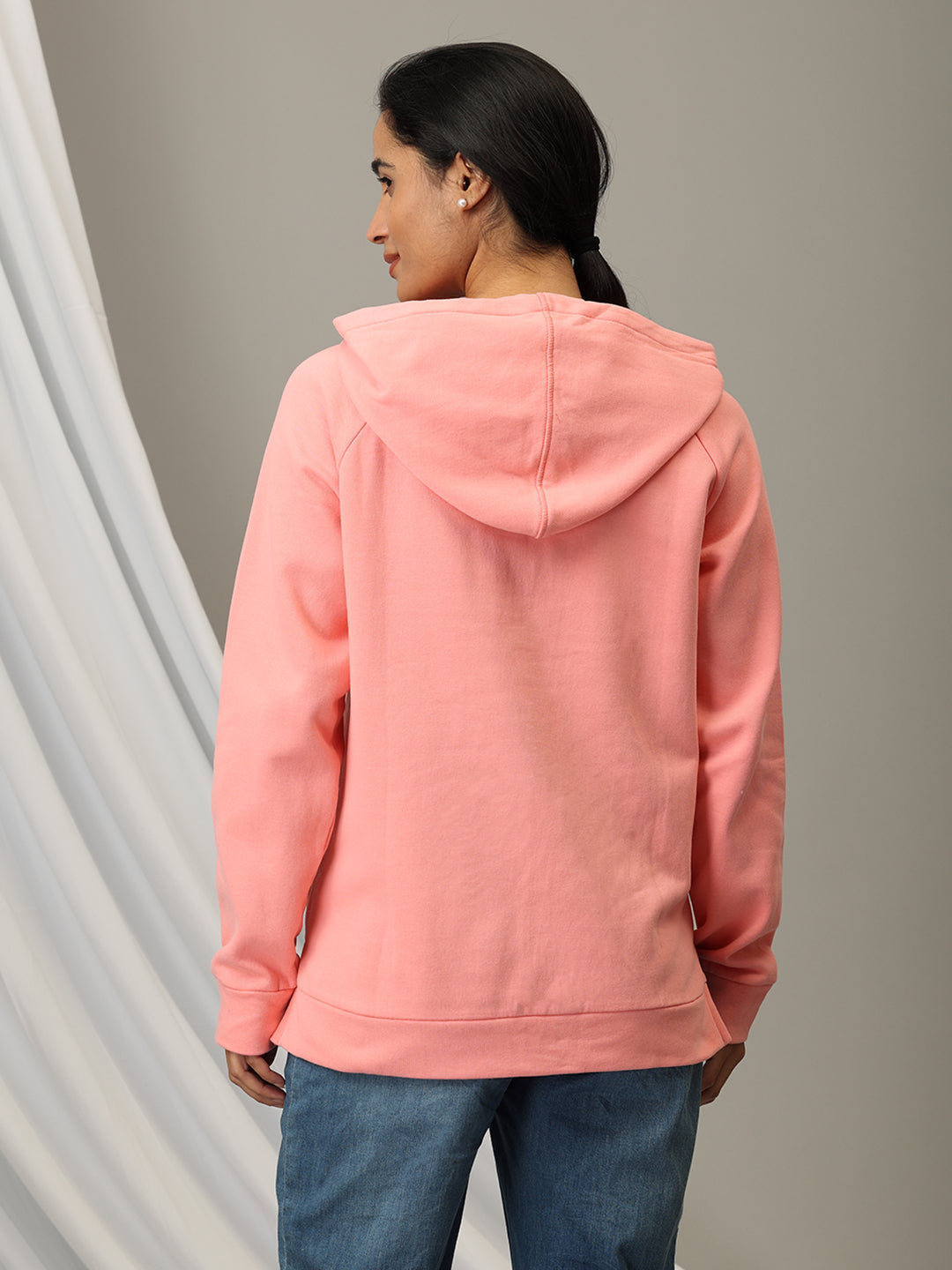 Blush Rush maternity and Nursing Hoodie Sweatshirt