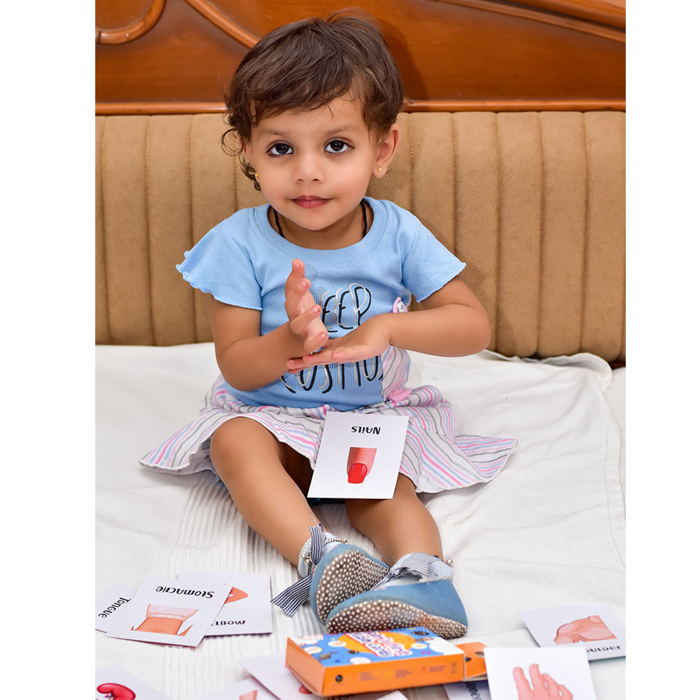 iLearnNgrow Baby's First Body Parts Flash Cards