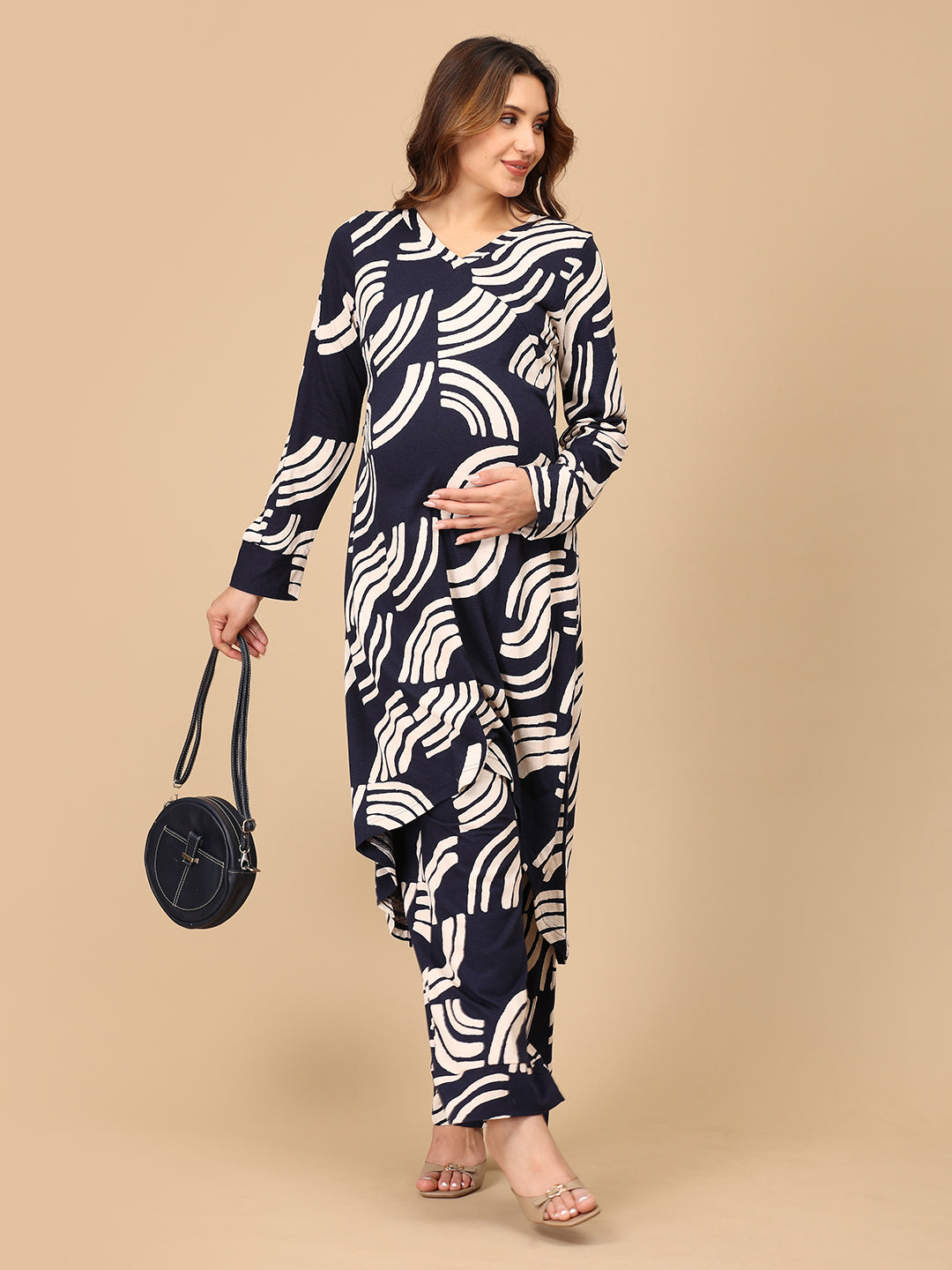 Brush Me Off Maternity and Nursing Co-ord Set