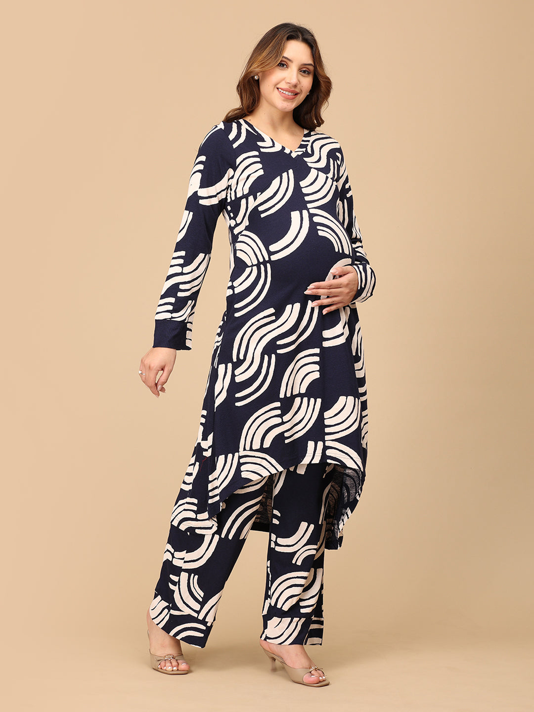 Brush Me Off Maternity and Nursing Co-ord Set