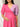 Bubblegum Bliss Maternity Wrap Dress