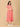 Chroma Coral Maternity and Nursing Dress