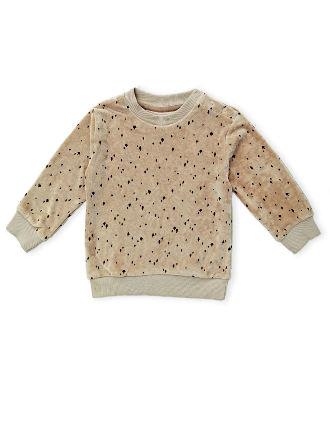 Coffee Mocha Kids Fleece Sweatshirt