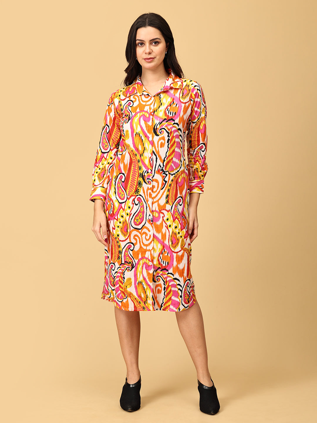 Color Me Crazy Women's Shirt Dress