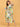 Colour Riot Maternity and Nursing Kaftan Nighty front view with model holding a mug, showcasing vibrant tropical print and relaxed kaftan silhouette.