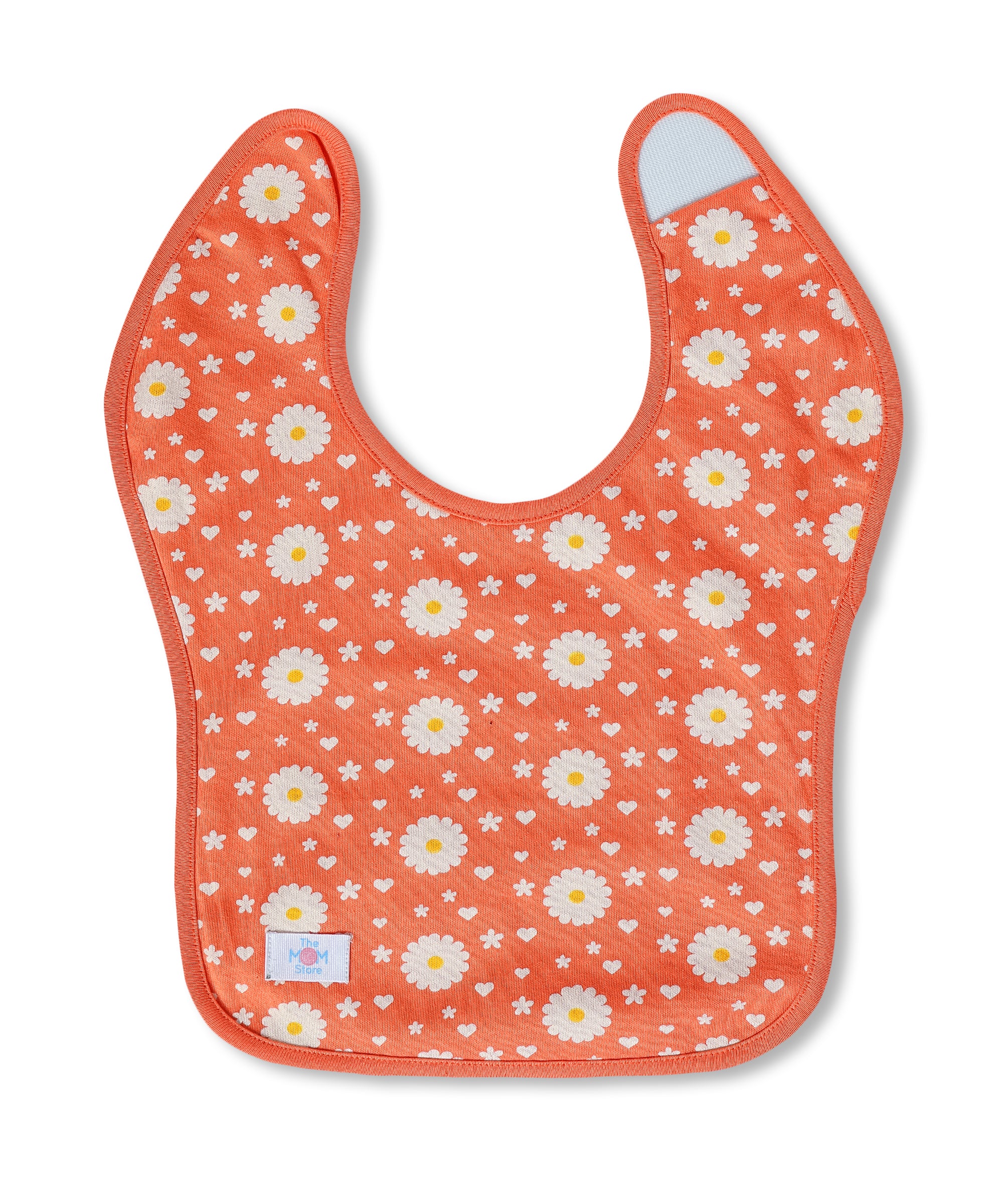 Coral Blossom - Feeding Bib