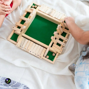 iLearnNGrow Shut The Box – Classic Wooden Shut the Box Dice Game - ilearnngrow Learning Solutions Pvt Ltd