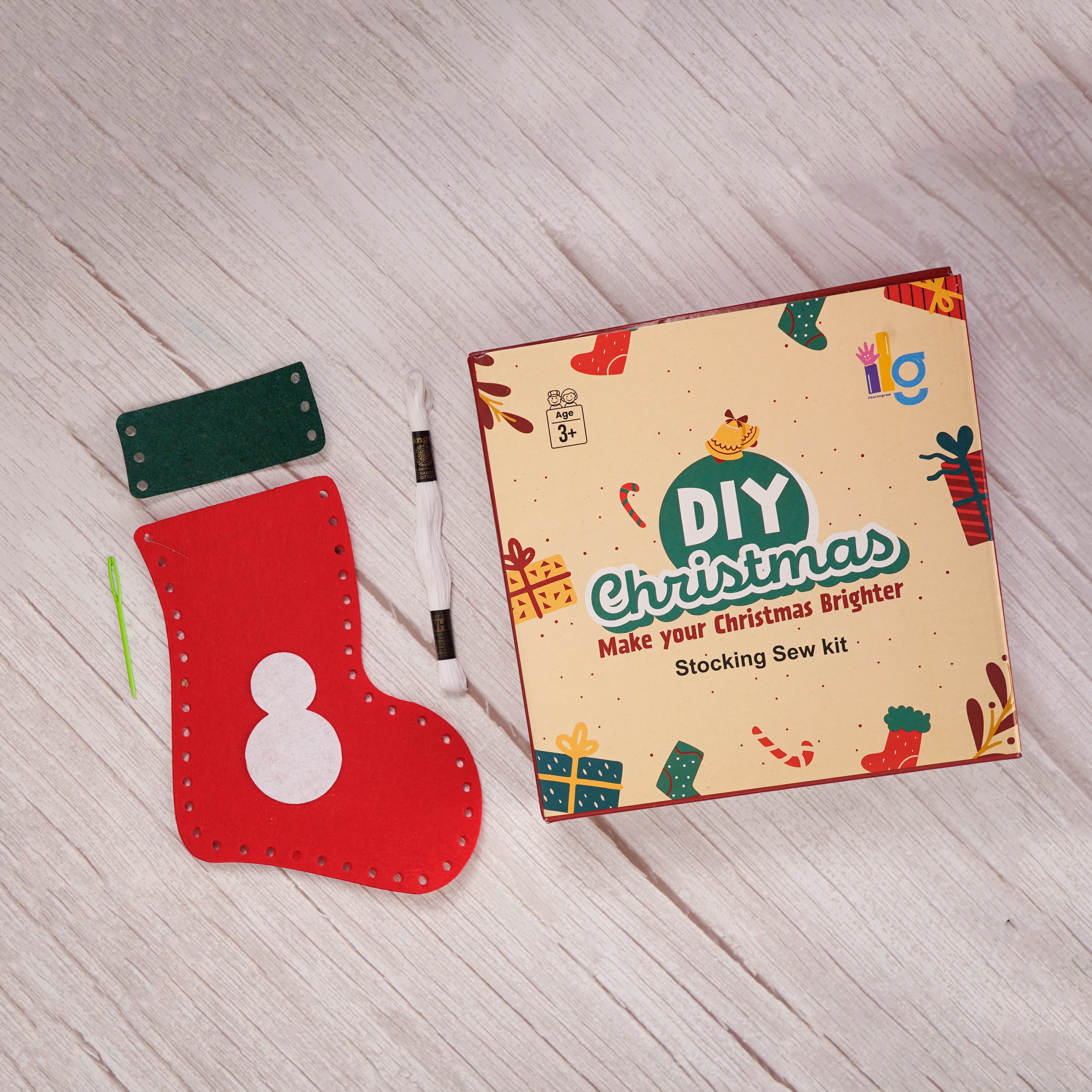 ilearnngrow DIY Sew Youn Own Stocking