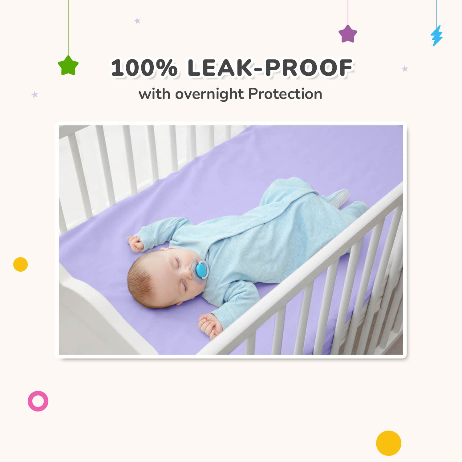 R for Rabbit Dry Nap/Dry Mat Bliss- L- Purple