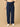 Dark Blue Maternity Knit Denims With Belly Support- Dark Wash