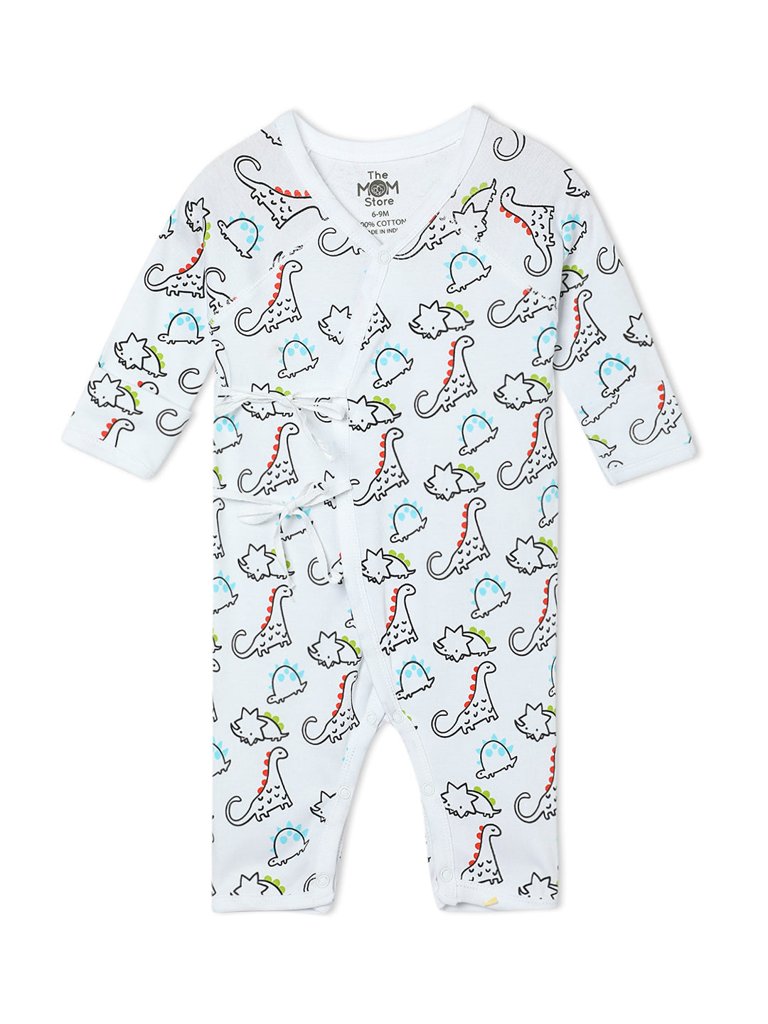 Dinos On The Round Infant Romper (Jabla Style)