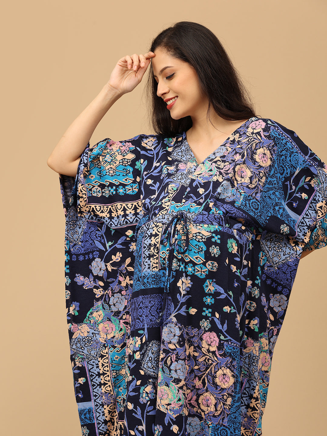 Dreamy Daze Maternity and Nursing Kaftan Nighty