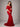 Elegant Wine Maternity Lace Gown