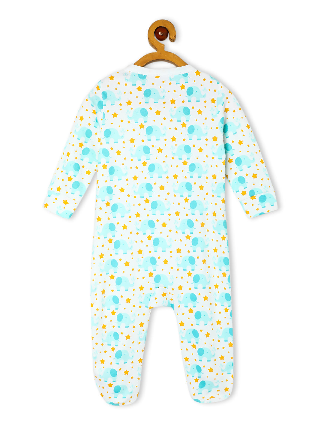 Baby Zipper Romper Combo of 2 Elephantastic-Berry Bites