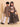 Ethnic Set-Black Kalamkari Girls Lehenga Set and Boys Kurta Set