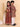 Ethnic Set-Rust Kalamkari Girls Lehenga Set and Boys Kurta Set