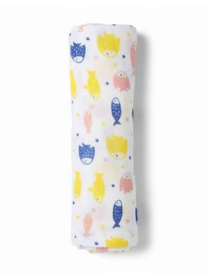 Baby Swaddle Wrap Combo- Finding Nemoo & Moon And Stars - The Mom Store