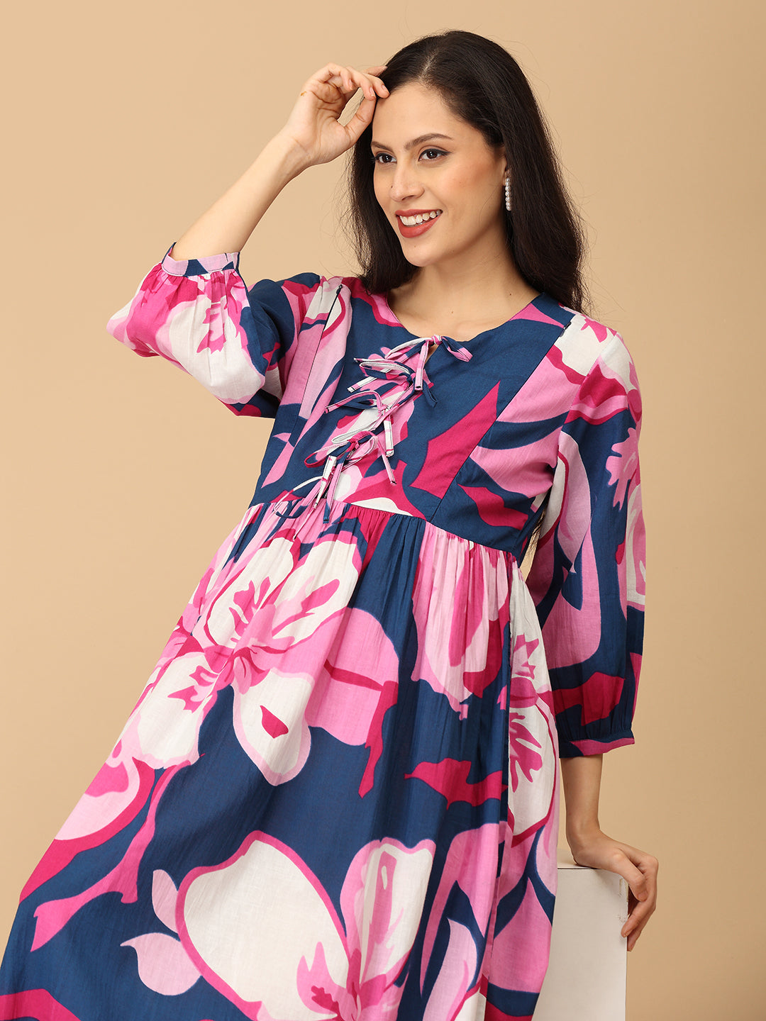 Floralicious Maternity and Nursing Dress