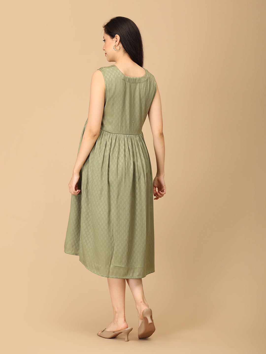 Floret Fizz Maternity and Nursing Shacket Dress