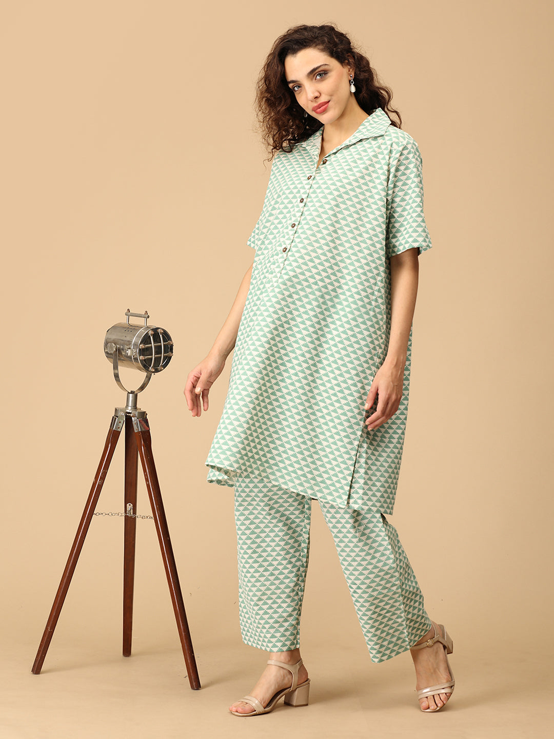 Geo-Mint-ry Maternity and Nursing Co Ord Set