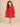 Girls Cute Raspberry Sweater Dress