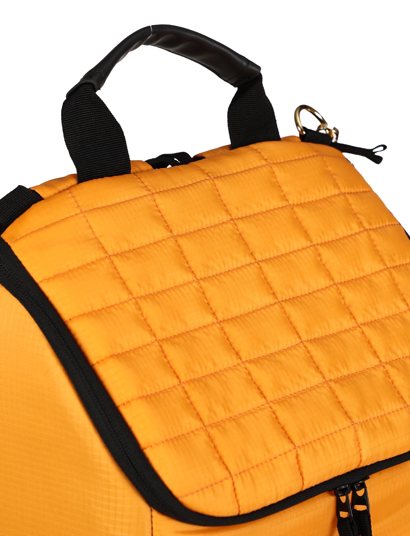 Golden Glow Quilted Diaper Bag