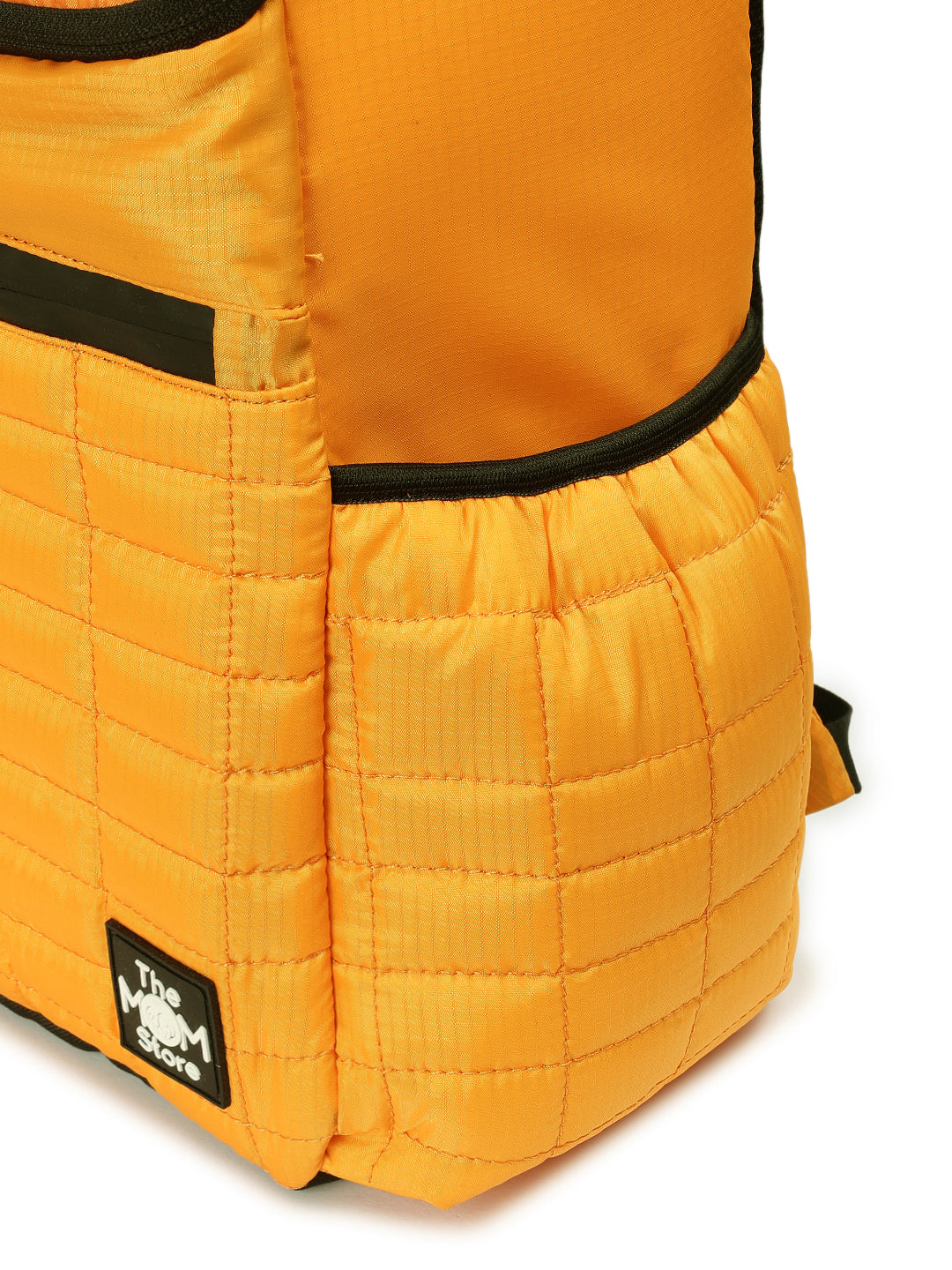 Golden Glow Quilted Diaper Bag