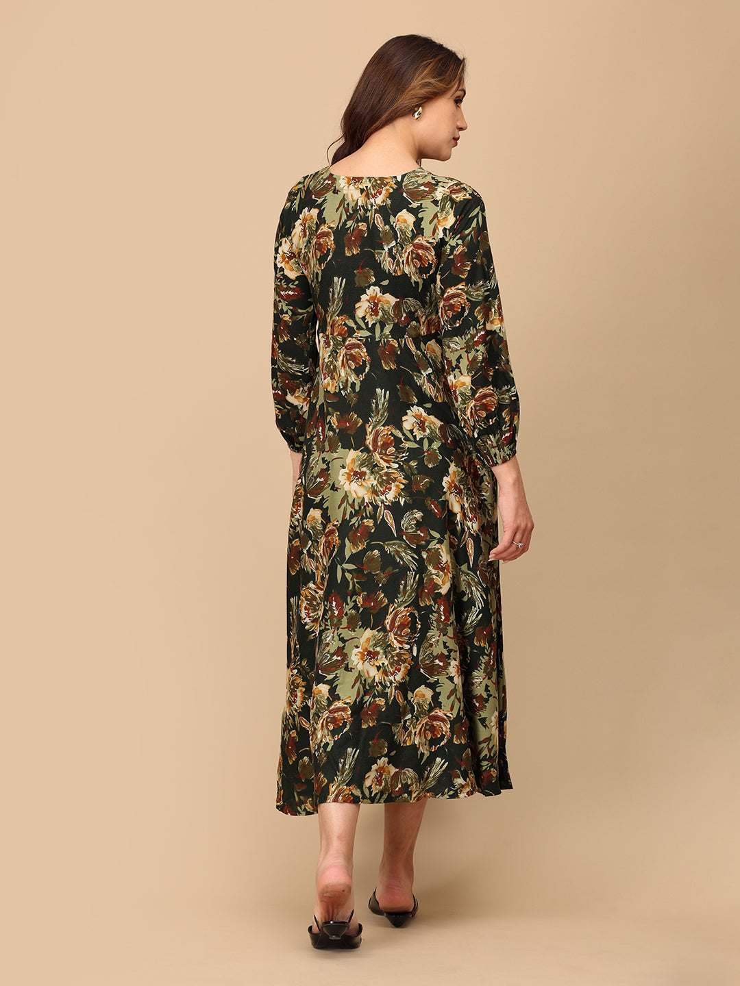 Grassy Gal Maternity and Nursing Maxi Dress