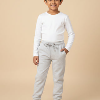 Grey Melange Winter Sweatpants - WTSP - AN - GRML - 0 - 6