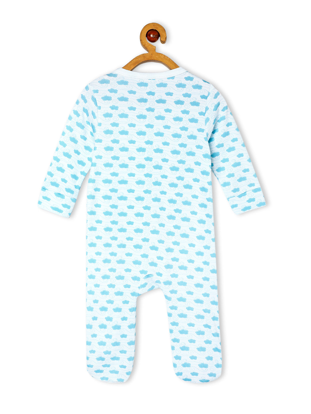 Happy Cloud Infant Zipper Romper