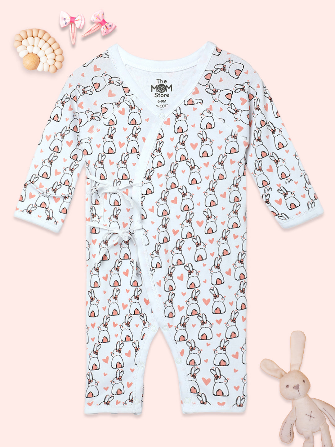 Hearts And Fluffs Infant Romper (Jabla Style)